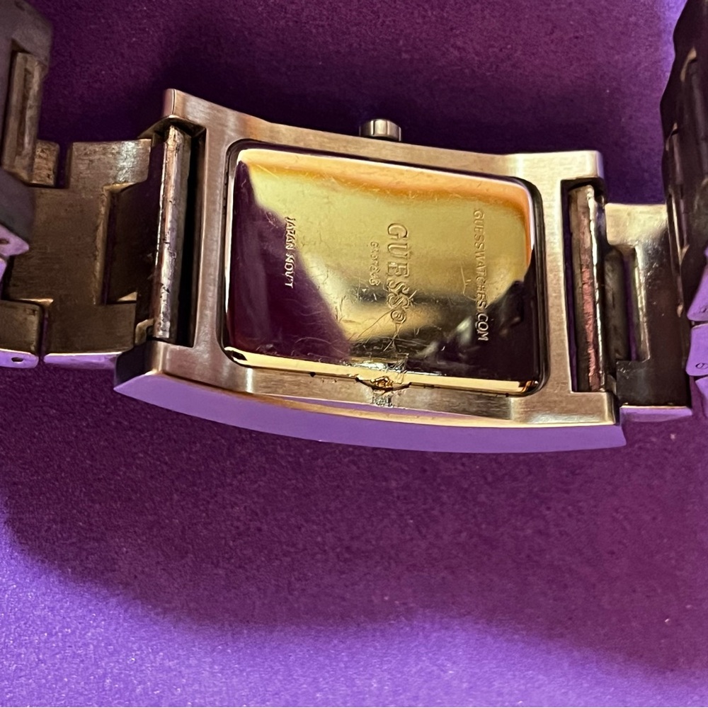 Guess Men's Rectangular Face Watch - image 4